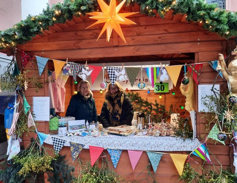 Auf dem Weihnachtsmarkt !